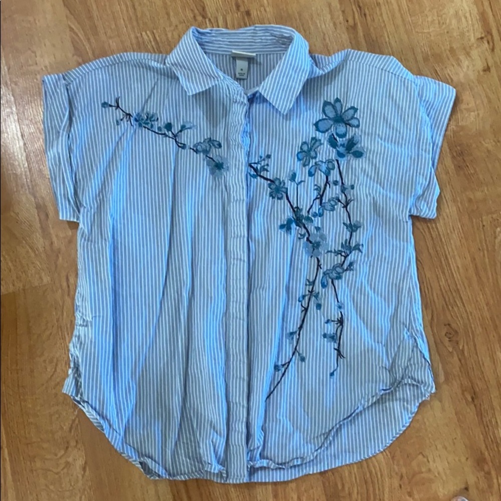A New Day Embroidered Top